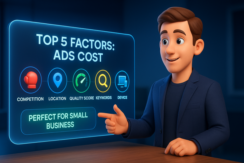 google ads cost factors