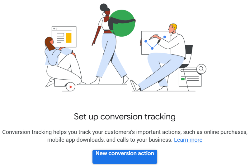 setup conversion tracking google ads